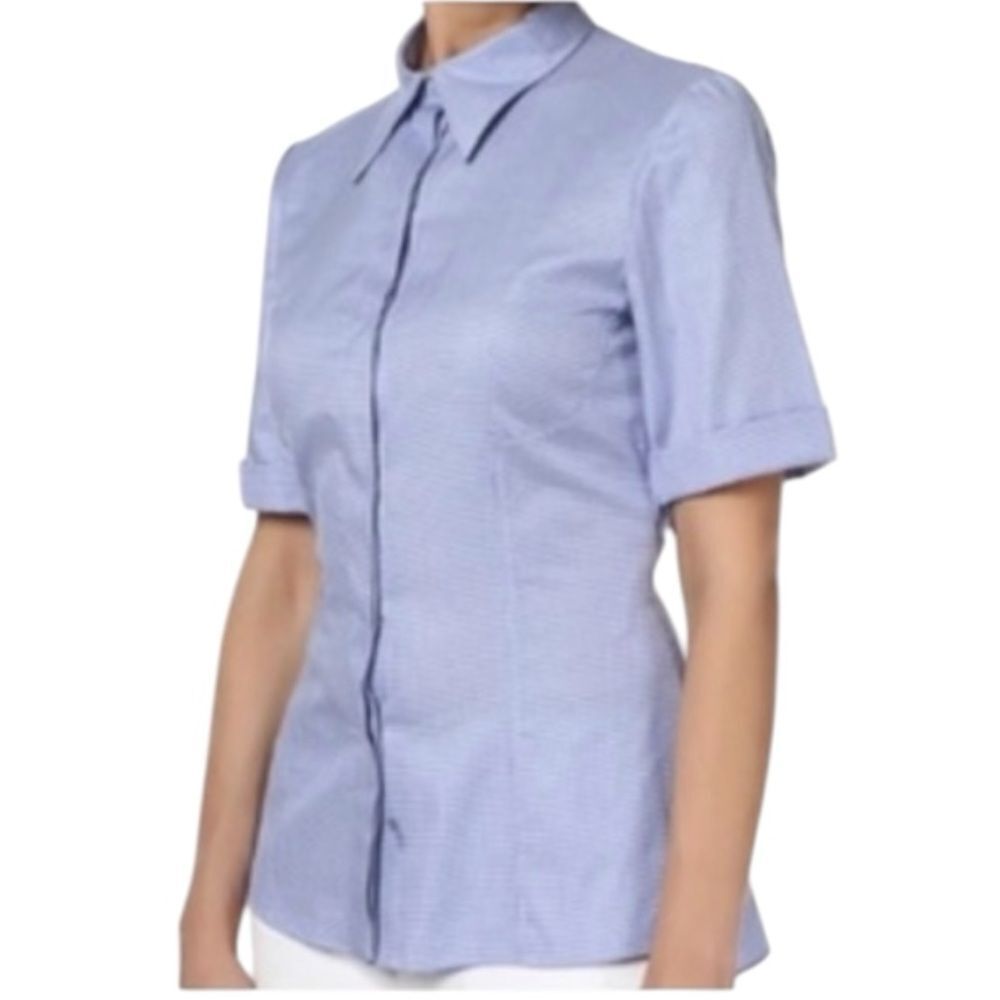 Stella Mccartney Open Back Button Down Blouse Siz… - image 2